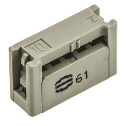 1 pcs - HARTING 10-Way IDC Connector Socket for Cable Mount, 2-Row