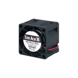 1 pcs : 9GV3612G301 - DC Fans DC Axial Fan, 36x36x28mm, 12VDC, Guide Vane, Tachometer