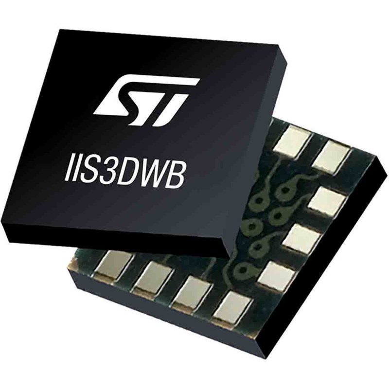 1 pcs - STMicroelectronics 3-Axis Surface Mount Sensor, LGA-14, SPI, 14-Pin