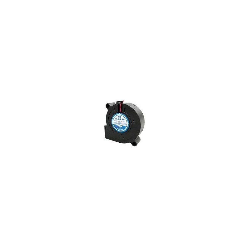 1 pcs : ODB5115-12HB - Blowers & Centrifugal Fans DC Blower, 51x51x15mm, 12VDC, 3.8CFM, 1.1W, 38.4dBA, 5425RPM, Ball, Lead Wire