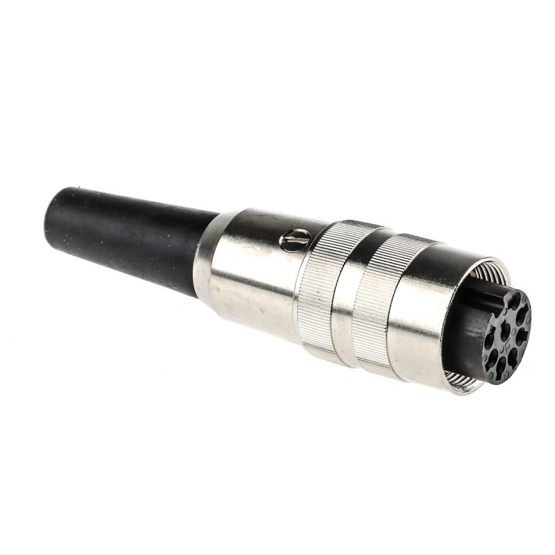 1 pcs - Lumberg, KV 8 Pole M16 Din Socket, DIN EN 60529, 5A, 60 V ac IP40, Female, Cable Mount