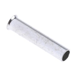 100 pcs - RS PRO Crimp Bootlace Ferrule, 10mm Pin Length, 2mm Pin Diameter, 1.5mm² Wire Size