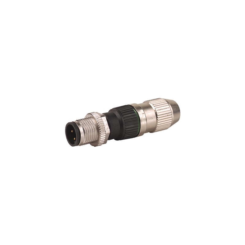 1 pcs - Murrelektronik Circular Connector, 3 Contacts, Cable Mount, M12 Connector, Plug, Female, IP67, 7000 Series