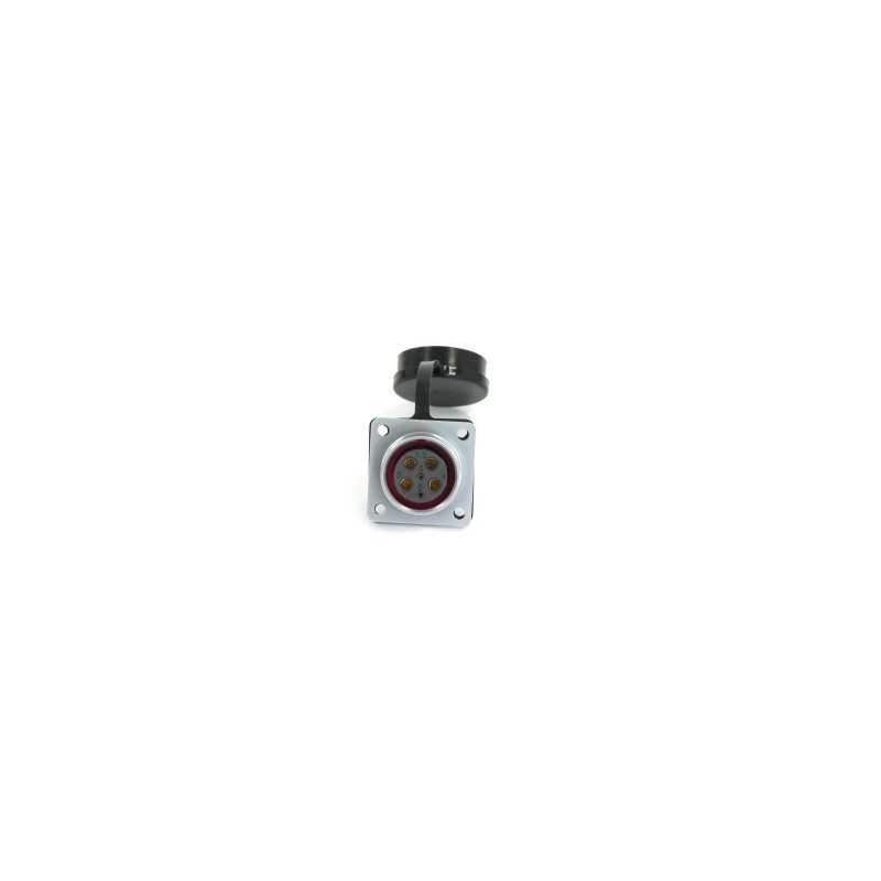 1 pcs - RS PRO Circular Connector, 6 Contacts, Panel Mount, M20 Connector, Socket, Female, IP67