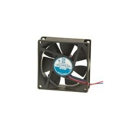 1 pcs : OD8025-48HB - DC Fans DC Fan, 80x80x25mm, 48VDC, 40CFM, 33dBA, Ball Bearing, Lead Wires