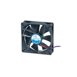 1 pcs : OD9225-12HB01A - DC Fans DC Fan, 92x92x25mm, 12VDC, 53CFM, 0.24A, 35dBA, Ball, Wire, Open Collector Tach