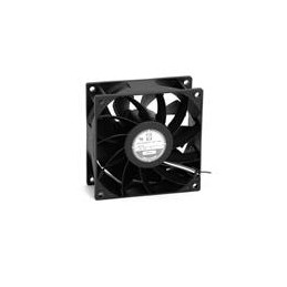 1 pcs : OD9238-12HBVXC - DC Fans DC Vane Axial Fan, High Static Pressure, 92x92x38mm, 12VDC, 135CFM, Ball, Wire