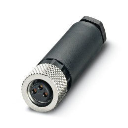 1 pcs - Phoenix Contact Circular Connector, 3 Contacts, Cable Mount, M8 Connector, Socket, Female, IP67, SACC Series