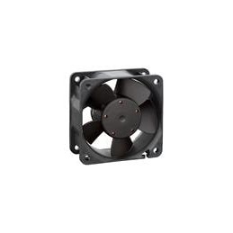 1 pcs : 612NGME - DC Fans DC Tubeaxial Fan, 60x60x25mm, 12VDC, 20.6CFM, 1.2W, 28dBA, 4100RPM, Sleeve