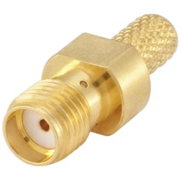 1 pcs - Rosenberger SMA Series, jack Cable Mount SMA Connector, 50Ω, Crimp Termination, Straight Body