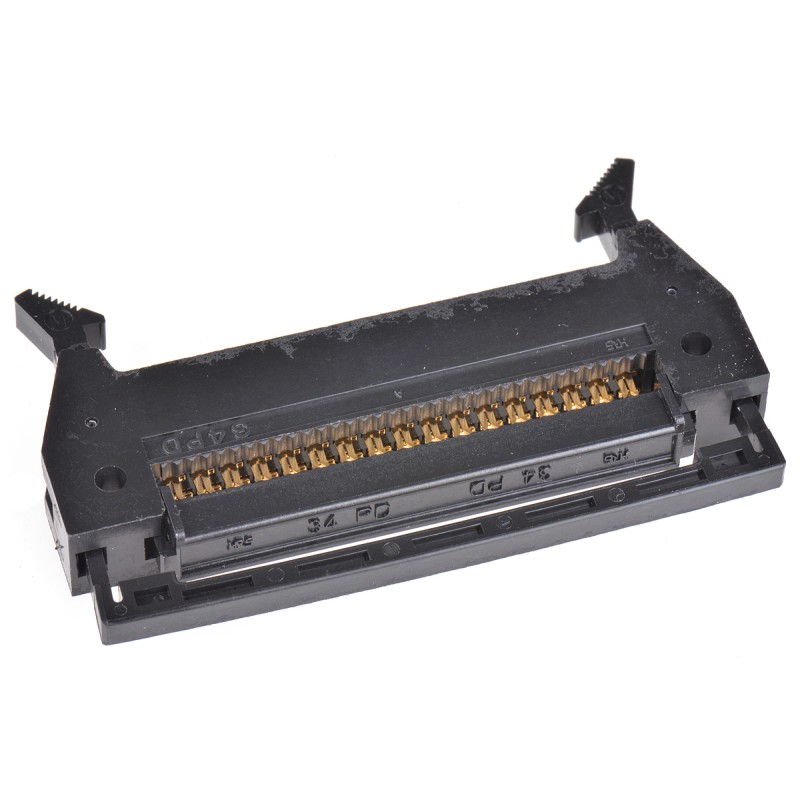 1 pcs - Hirose 34-Way IDC Connector Plug for Cable Mount, 2-Row