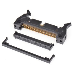 1 pcs - Hirose 34-Way IDC Connector Plug for Cable Mount, 2-Row