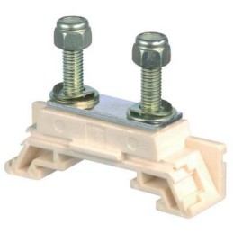 1 pcs - ABB HD Series Beige Din Rail Terminal, 16mm², 1-Level, Stud Connection Termination