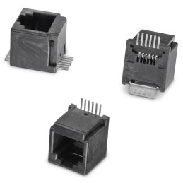 1 pcs - Wurth Elektronik WR-MJ Series Female RJ45 Connector, Surface Mount