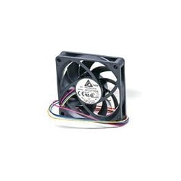 1 pcs : AFC0712DB-F00 - DC Fans Fan, 70x15mm, 12VDC, 41.95CFM, Ball, 4-Lead Wires, Lock Rotor Sensor, Tach/PWM