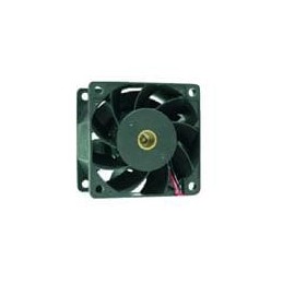 1 pcs : OD6038-12HB-VXC - DC Fans DC Vane Axial Fan, High Static Pressure, 60x60x38mm, 12VDC, 61CFM, Ball, Wire