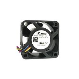 1 pcs : EFB0424VHD-CP0 - DC Fans DC Axial Fan, 40x40x20mm, 24VDC, 9.398CFM, 1.44W, 37.3dBA, 9000RPM, Tach/PWM