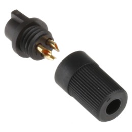 1 pcs - binder Circular Connector, 3 Contacts, Cable Mount, Subminiature Connector, Socket, Female, IP40, 719 Series