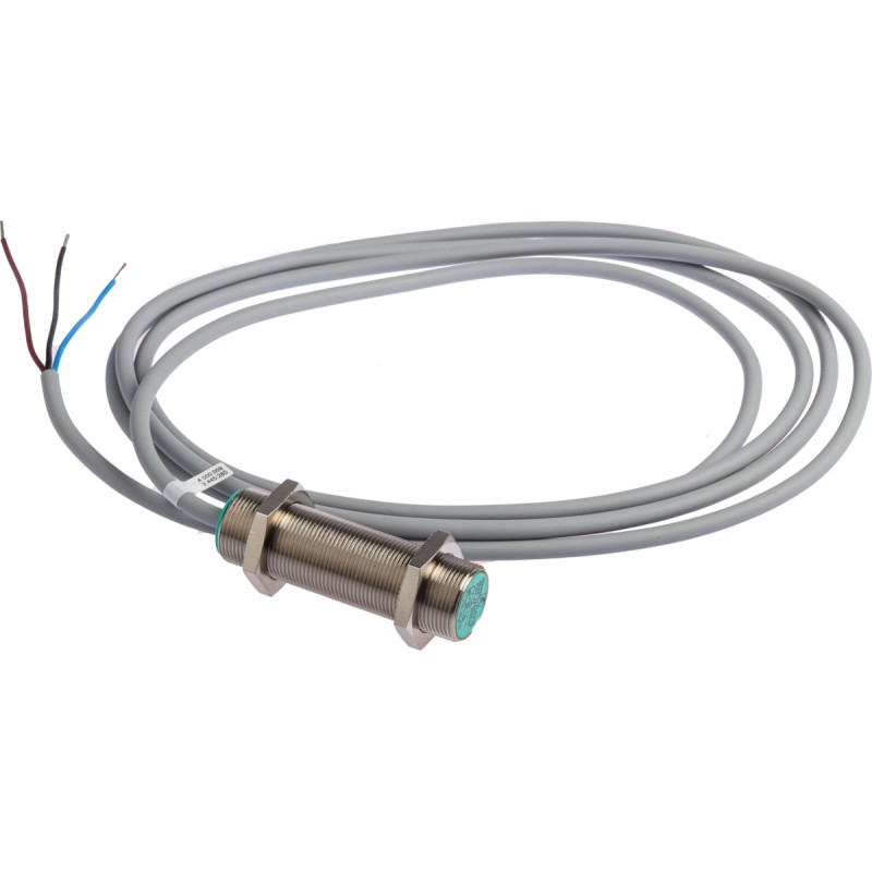 1 pcs - Pepperl + Fuchs Inductive Barrel-Style Proximity Sensor, M18 x 1, 5 mm Detection, Analogue Output, 15 - 30 V dc,