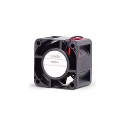 1 pcs : 04028VA-24N-CA-00 - DC Fans DC Tubeaxial Fan, 40x40x28mm, 24VDC, 14.5CFM, Rib Mount, Ball, Lead Wires, IP69K