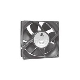 1 pcs : AFB1224HH-F00 - DC Fans DC Tubeaxial Fan, 120x25.4mm, 24VDC, Ball Bearing, 3-Lead Wires, Tachometer