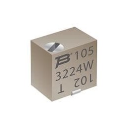 1 pcs : 3224W-1-202G - Trimmer Resistors - SMD 4mm 2Kohms 10% Square Cermet Sealed