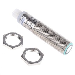 1 pcs - Pepperl + Fuchs Ultrasonic Barrel-Style Proximity Sensor, M18 x 1, 30 - 500 mm Detection, PNP Output, 10