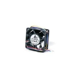 1 pcs : AFC0612D-SP07 - DC Fans Fan, 60x25mm, 12VDC, 23.38CFM, 1.56W, 0.13A, 34dBA, Ball, 4-Leads, Tach/PWM