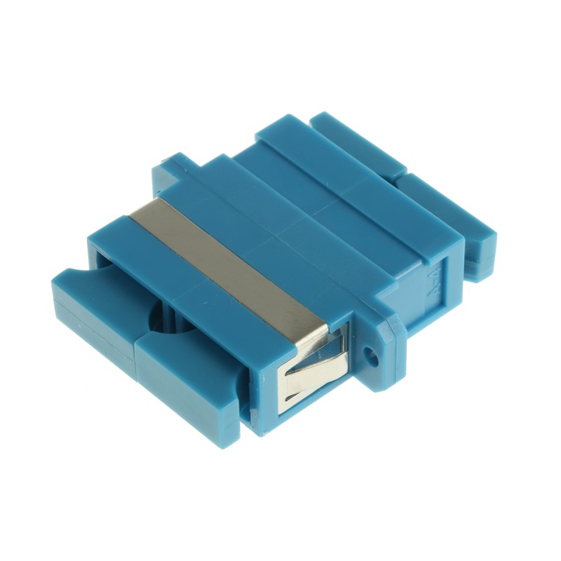 1 pcs - RS PRO SC to SC Single Mode Duplex Fibre Optic Adapter, 0.1dB Insertion Loss