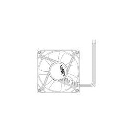 1 pcs : AD08012HB257604 - DC Fans Axial Fan, 80x80x25mm, 12VDC, 37.241CFM, 1.8W, 35.8dBA, 3000RPM, 3.987mmAq, Ball