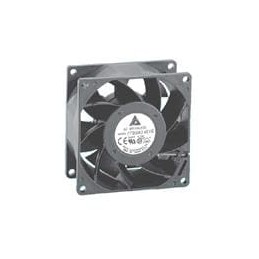 1 pcs : FFB0812EHE-F00 - DC Fans DC Tubeaxial Fan, 80x38mm, 12VDC, Ball Bearing, 3-Lead Wires, Tachometer