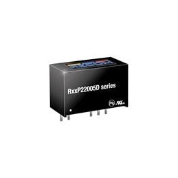 1 pcs : R15P22005D - Isolated DC/DC Converters - Through Hole 2W 15Vin +20/-5Vout 50/-200mA
