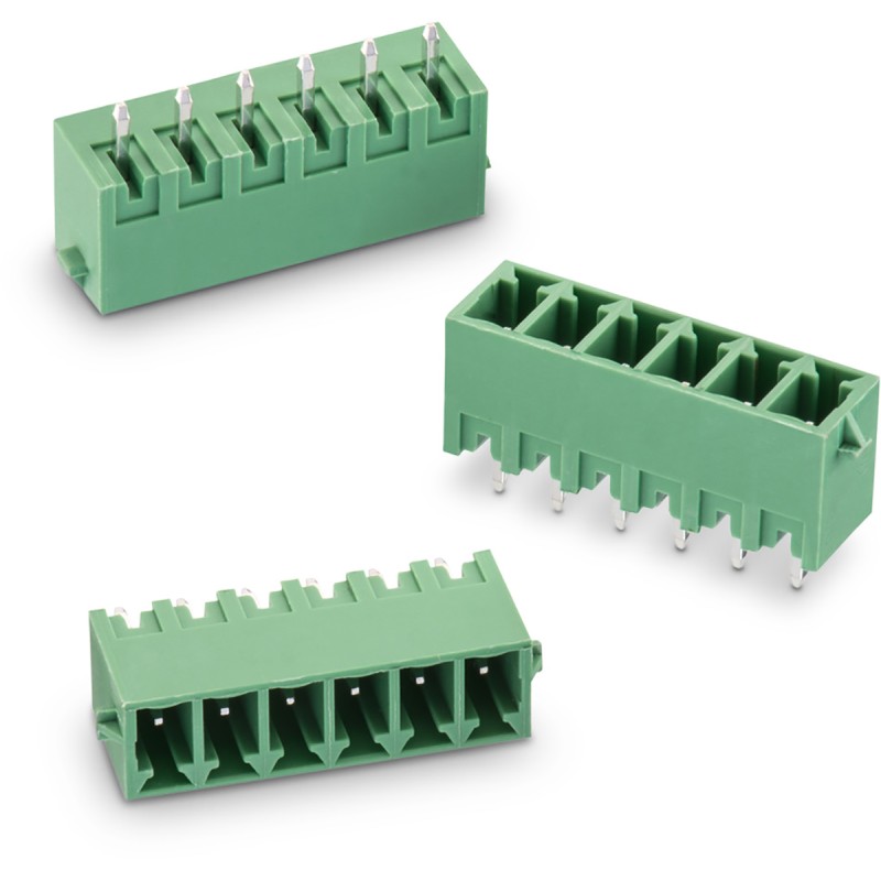 10 pcs - Wurth Elektronik 3.81mm Pitch 3 Way Vertical Pluggable Terminal Block, Header, Through Hole, Solder Termination