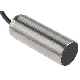 1 pcs - ifm electronic Inductive Barrel-Style Proximity Sensor, M30 x 1.5, 10 mm Detection, PNP Output, 10 - 36 V dc,