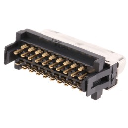 25 pcs - Hirose DH 37 Way Cable Mount D-sub Connector Socket, 1mm Pitch