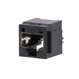 75 pcs - Molex 95552 Series Female RJ45 Connector, Through Hole, Cat3