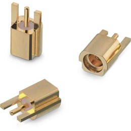 1 pcs - Wurth Elektronik WR-MMCX Series, jack Surface Mount MMCX Connector, 50Ω, Solder Termination, Straight Body