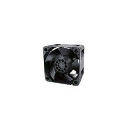 1 pcs : OD4028-12HBXE - DC Fans DC Axial Fan, 40x40x28mm, 12VDC, 31.5CFM, 16.8W, High Performance, Ball, Wire