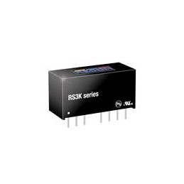 1 pcs : RS3K-2424SZ/H3 - Isolated DC/DC Converters - Through Hole 3W 9-36Vin 24Vout 125mA