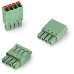 1 pcs - Wurth Elektronik 3.81mm Pitch 5 Way Vertical Pluggable Terminal Block, Plug, Cable Mount, Solder Termination