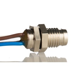 1 pcs - Brad from Molex Straight Male 4 way M8 to Unterminated Sensor Actuator Cable, 200mm