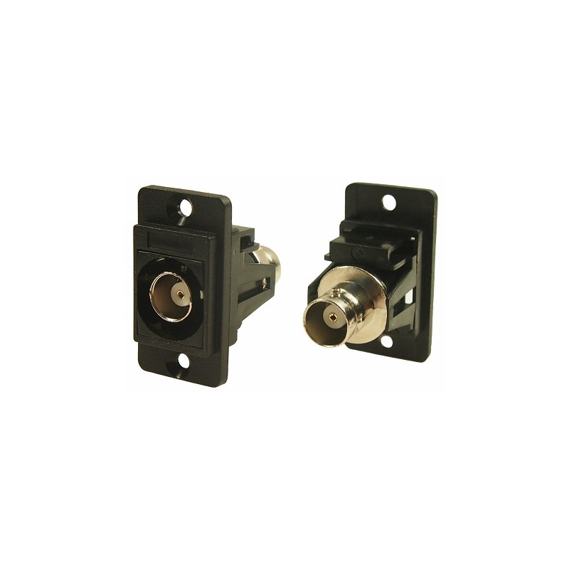 1 pcs - RS PRO, jack Panel Mount BNC Connector, 50Ω, Cable Termination, Straight Body