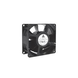 1 pcs : AFB0812GHE-F00 - DC Fans DC Tubeaxial Fan, 80x38mm, 12VDC, Ball Bearing, 3-Lead Wires, Tachometer