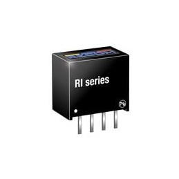1 pcs : RI-1505S - Isolated DC/DC Converters - Through Hole 2W DC/DC 1kV UNREG 15Vin 5Vout
