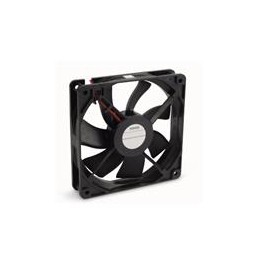 1 pcs : 11925SA-12N-EL-D0 - DC Fans DC Axial Fan, 119x119x25mm, 12VDC, 91.1CFM, Flange, Ball, 3 Wire, Lock Sensor