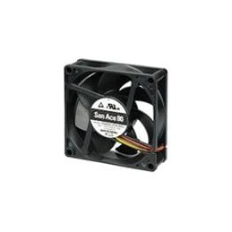 1 pcs : 9GA0812P4G0011 - DC Fans DC Axial Fan, 80x80x25mm, 12VDC, Low Power, Ribless, Tachometer, PWM