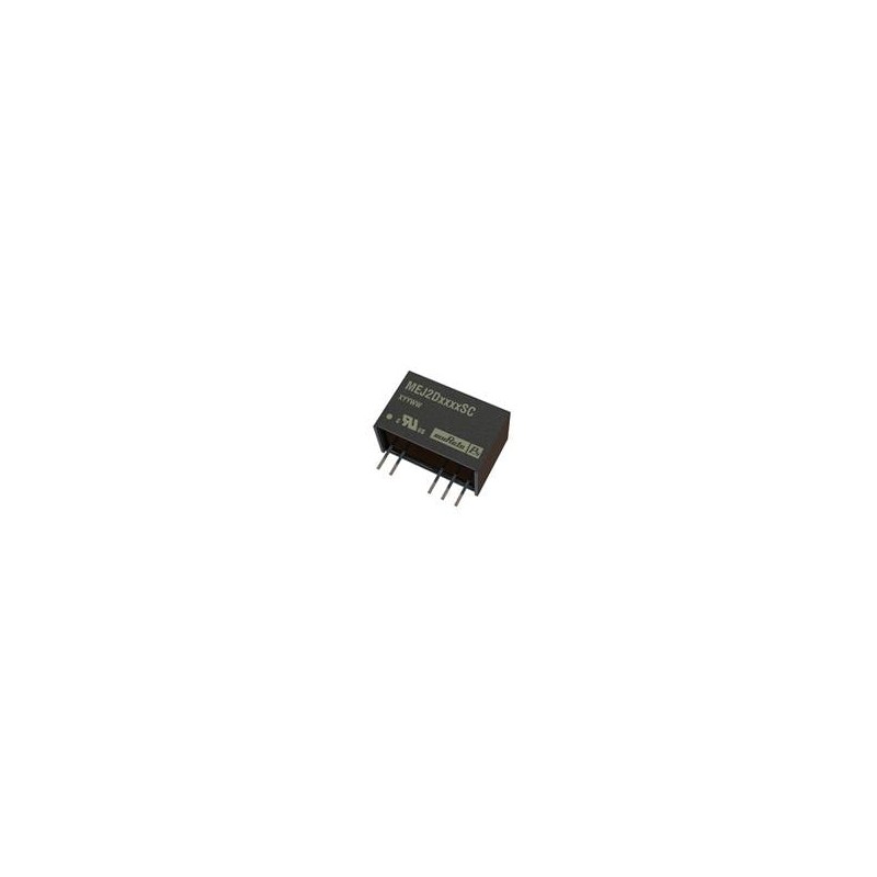 1 pcs : MEJ2D0512SC - Isolated DC/DC Converters - Through Hole 2W 5VIN +/-12VOUT DC/DC
