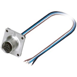 1 pcs - Phoenix Contact Female 4 way M12 to Sensor Actuator Cable, 500mm