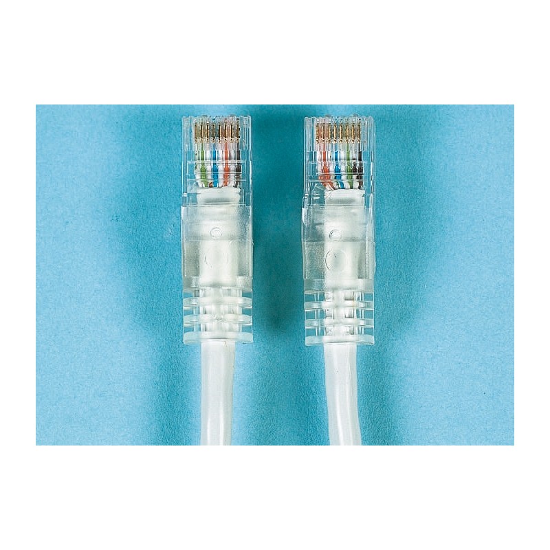 1 pcs - Decelect Cat5 Male RJ45 to Male RJ45 Ethernet Cable, U/UTP, Grey, 4m