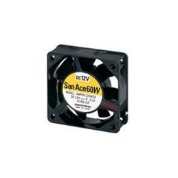 1 pcs : 9WP0624H401 - DC Fans DC Axial Fan, 60x60x25mm, 24VDC, 18.7CFM, 1.44W, 28dBA, Splash Proof, Tach, IP68